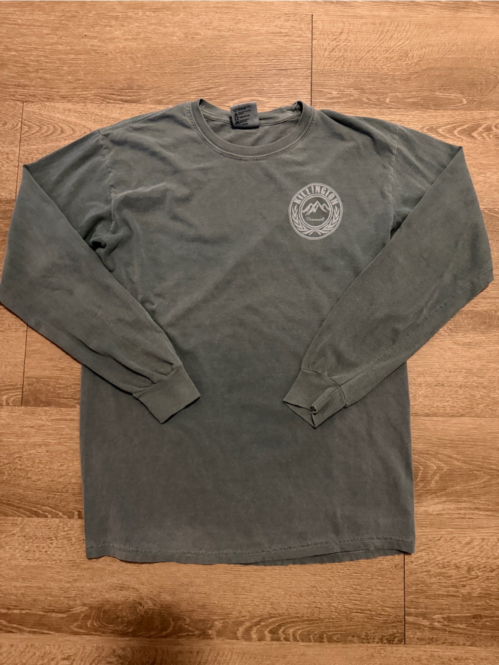 Comfort Colors Long-Sleeve Tee in Green